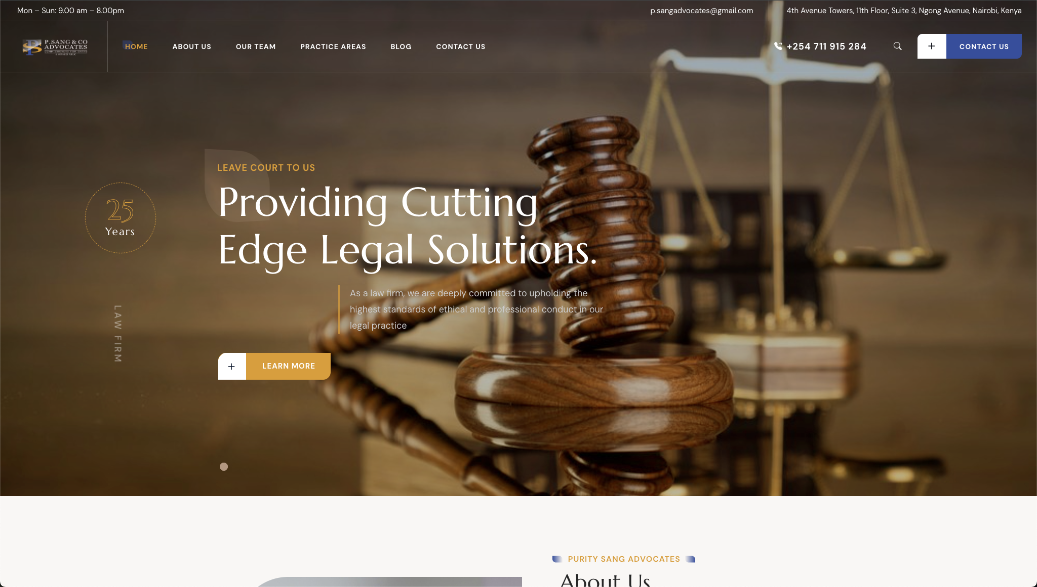 Purity Sang Advocates